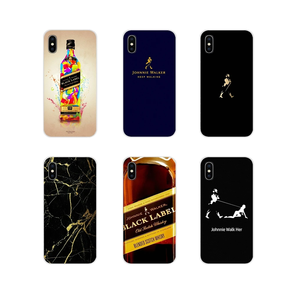 Для Apple ipod 5 6 iPhone X XR XS 11Pro MAX 4S 5S 5C SE 6S 7 8 плюс Классическая виски Джонни Уокер синий с