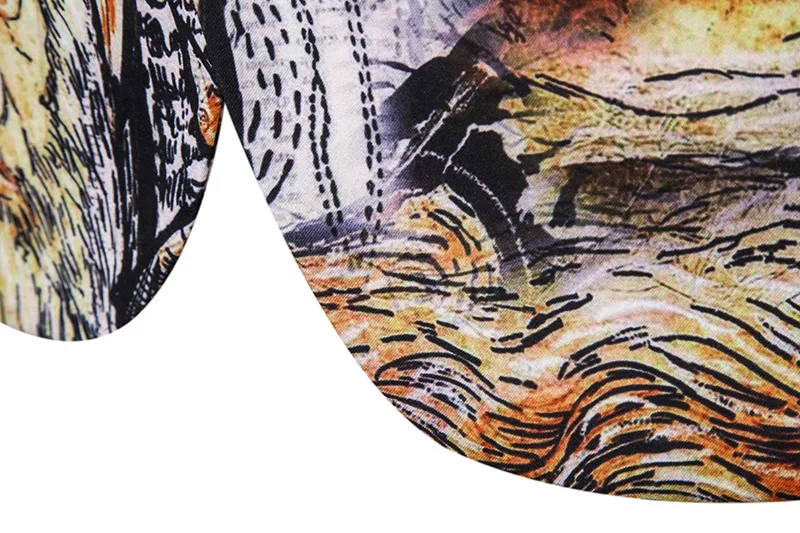 

Two Button Printed Blazer Men Luxury 2020 New Formal Slim Fit Wedding Party Jacket Suit Men Blazzer Hombre