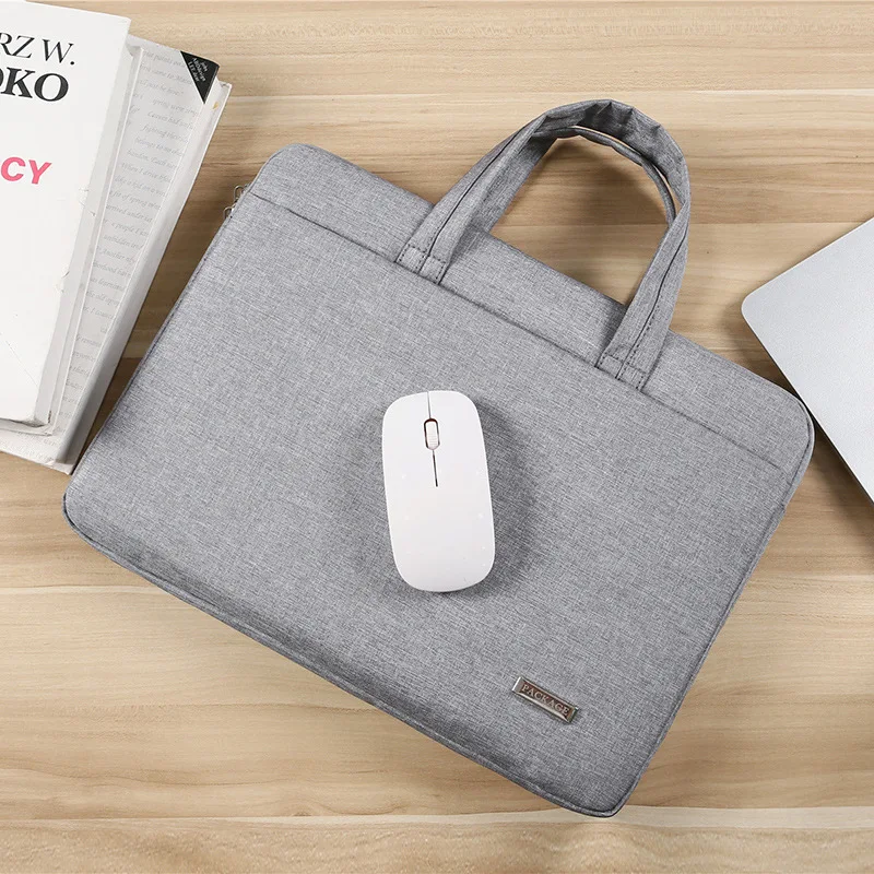 Men's Women's Laptop Bag Briefcases Shockproof Waterproof Tote Office Travel Business Cell Phone Wallet Glasses Storage Pouch