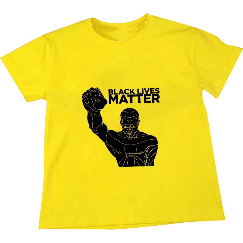 Модная уличная одежда для мальчиков желтого цвета с надписью I Can't Breathe топы