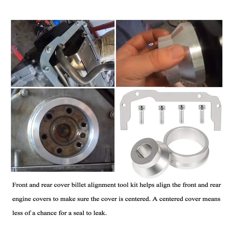 

Front and Rear Cover Alignment Tool & Oil Pan Alignment Tool for LS1 LS2 LS3 LS6 for Cadillac Chevrolet Silverado 1500