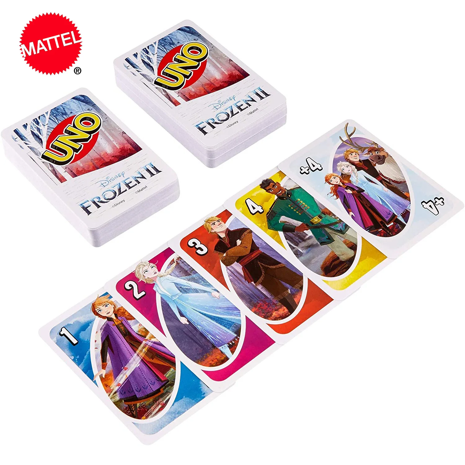 Mattel UNO: &quotхолодная семья&quot веселые настольные покерные игральные карты