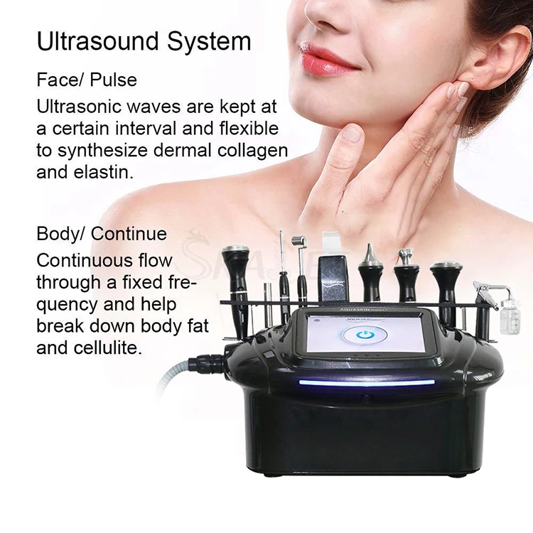 8 In 1 Facial Skin Oxygen Sprayer Machine Anti Wrinkle Rejuvenation Ultrasonic ScrubberSalon Beauty Device | Красота и здоровье