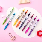 PILOT BXRT-V5 0,5 мм Игла Типа Penpiont цветной пресс гелевая ручка жидкие чернила 12 цветов гладкая непроницаемая
