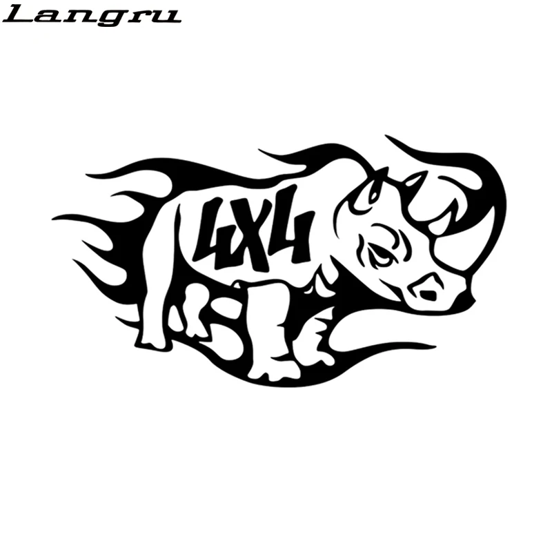 Langru 16 6*9 2 см 4x4 внедорожник Смешные автомобильные наклейки s и стикеры аксессуары