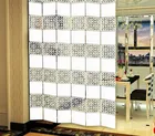 29x29 см, подвесной складной экран biombo, китайская перегородка, занавеска для комнаты, разделительные панели, настенное украшение сделай сам для дома 6 шт.