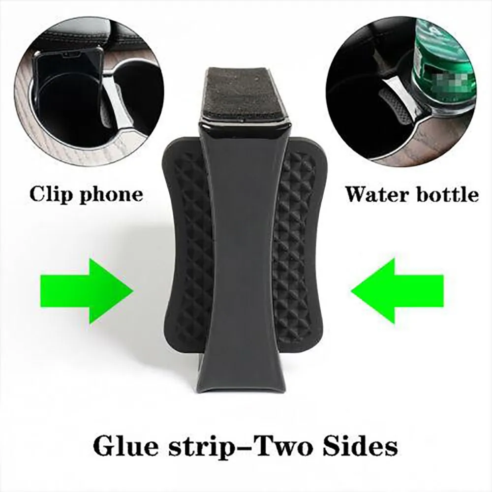 

Accessories Cup Holder Black Clip For Tesla Limit Clip Parts Slot Slip