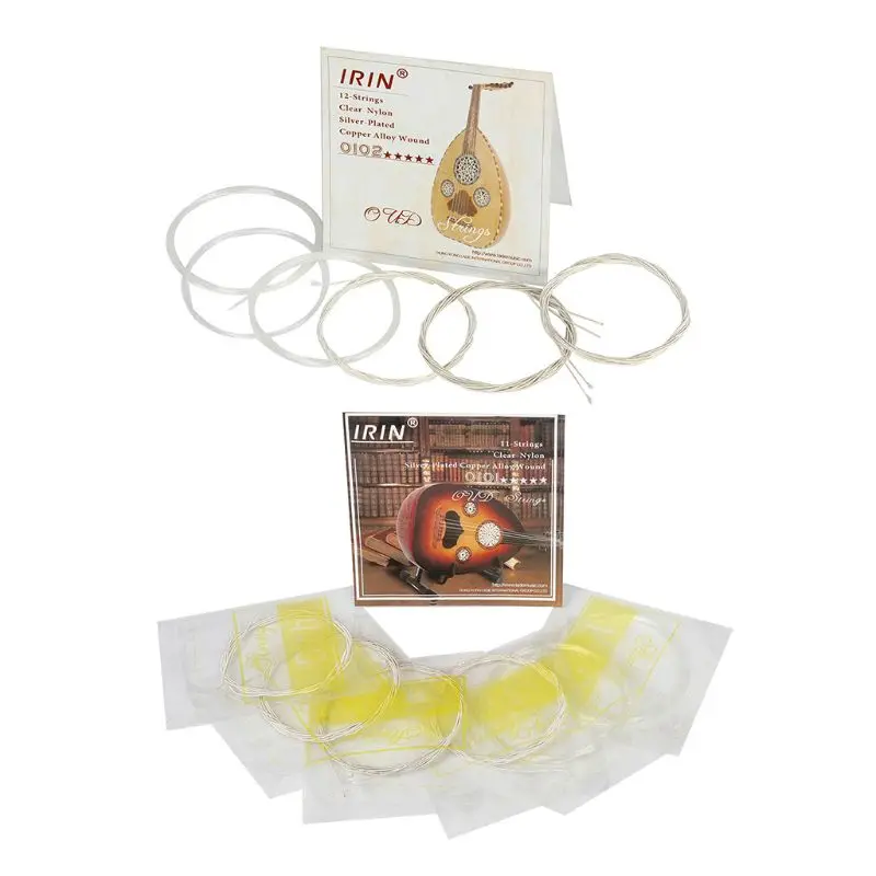 Oud String Ближний Восток Lute 11 нейлон посеребренный O101 022 041|Деревянные музыкальные