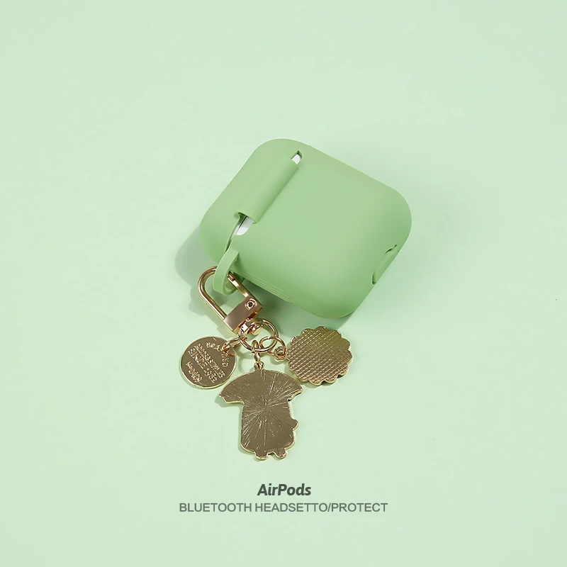 Милый мультфильм Studio Ghibli Унесенные призраками чехлы для наушников для Apple Airpods 1/2 силиконовый защитный чехол для наушников Sk