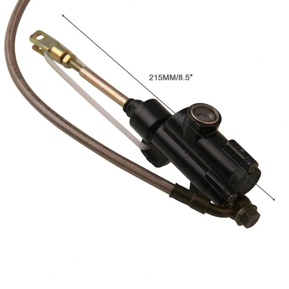 

Caliper Assembly Water Resistance Not Easy to Damage Easy to Clean Rear Hand Hydraulic Disc Brake Master for 125cc 140cc Pit Pro