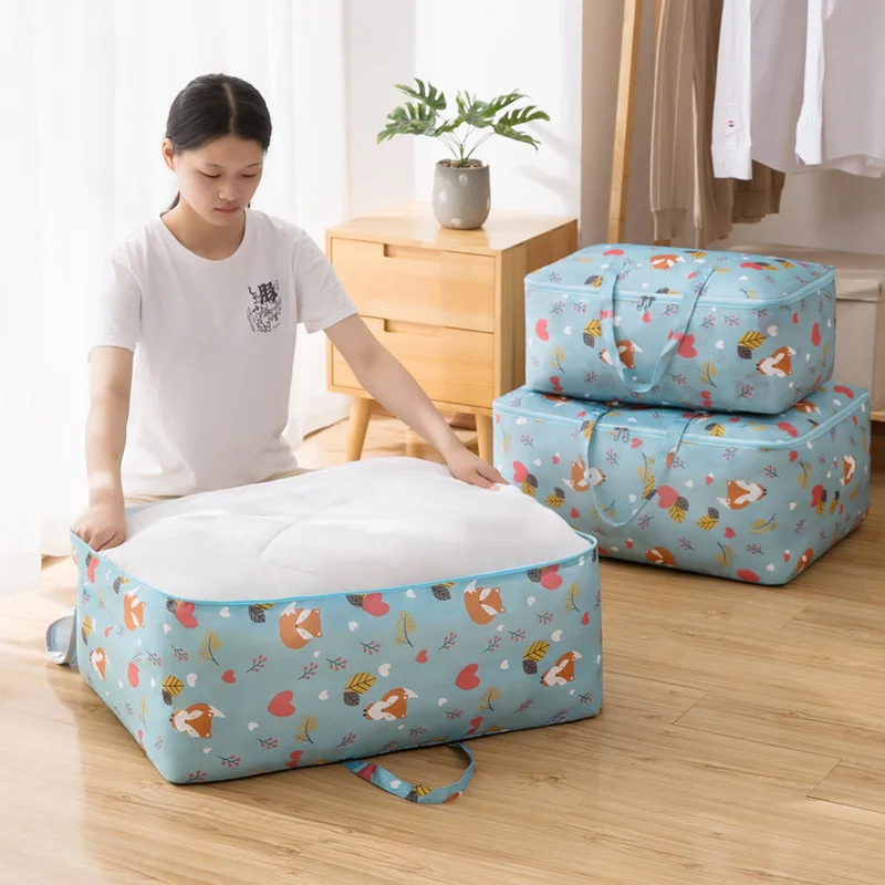 Сумка для хранения одеял вместительный органайзер шкафа Домашний Складной