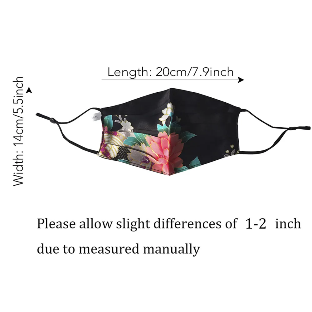100% чистый шелк тутового шелкопряда маски для лица чувствительных женщин рот