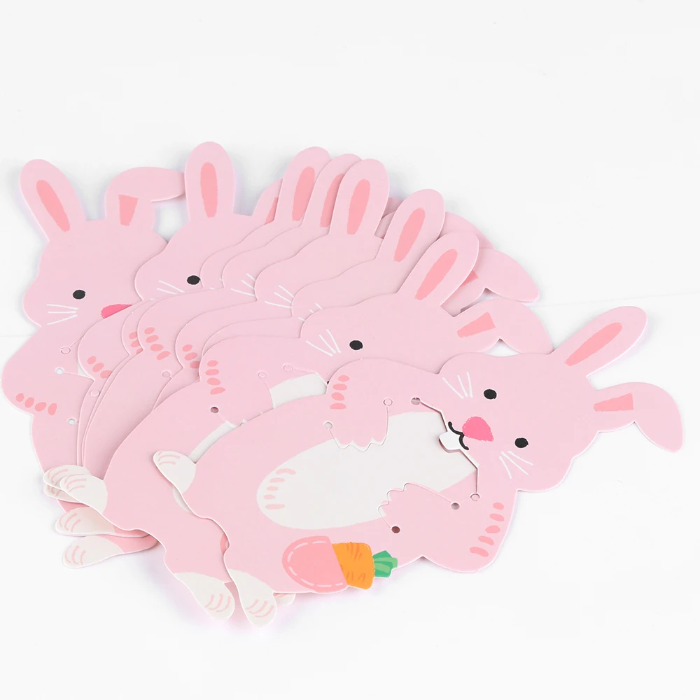 10 шт. красивые подарочные сумки с пасхальным кроликом и конфетами для дня