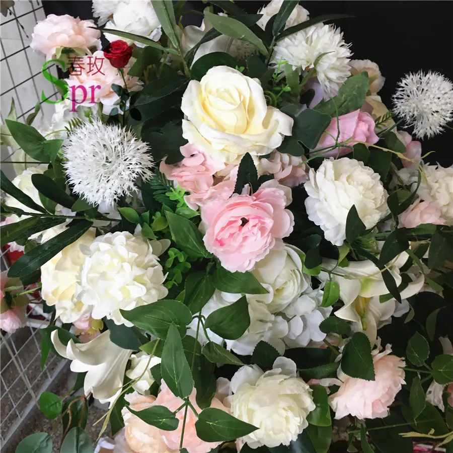 

SPR Free shipping 10pcs/lot Wedding table TABLE CENTERPIECE flower ball for wedding decoration From China