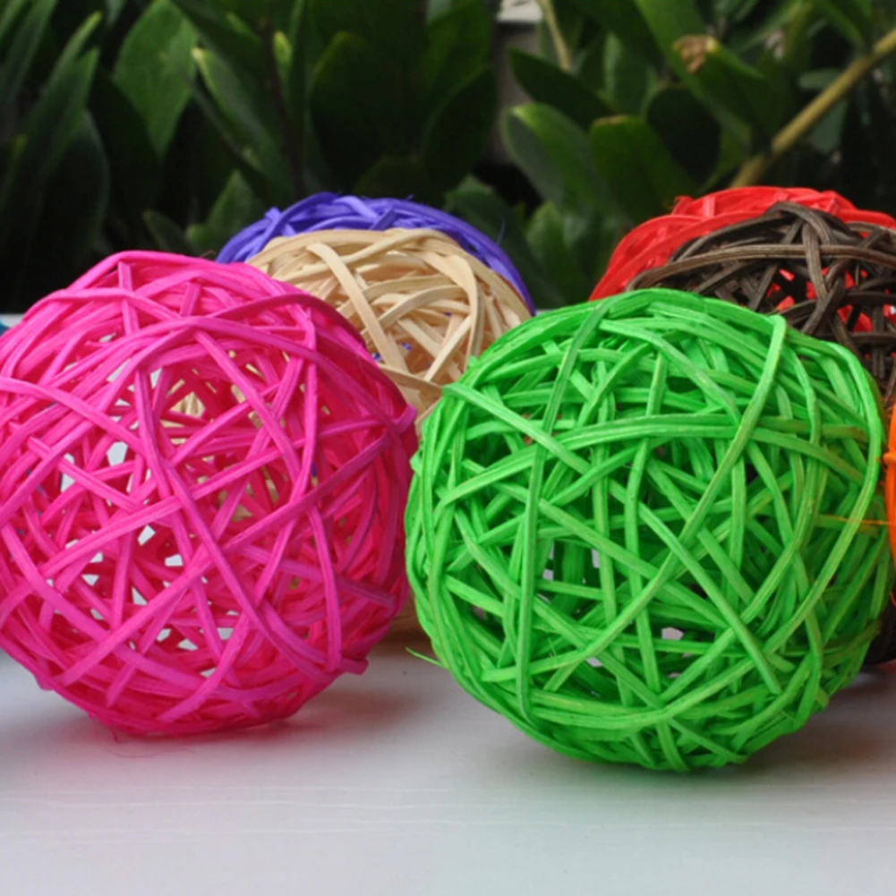 10 шт. Птица Попугай Укус игрушка попугай тростника ткачество Виноградная лоза