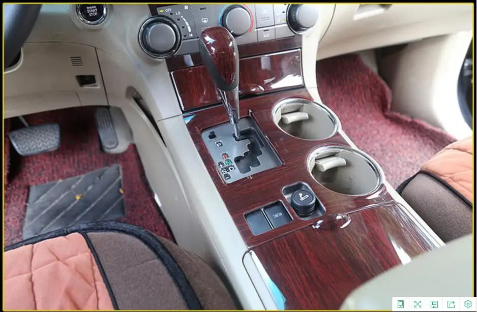 Обложка для Toyota Highlander 2015 2016 2017 2018|Хромирование| |