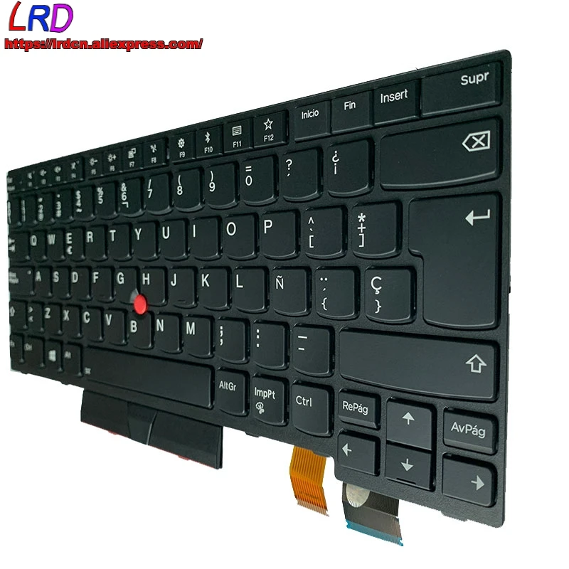 new es sp spanish backlit keyboard for lenovo thinkpad t470 a475 t480 a485 laptop free global shipping