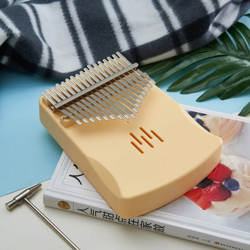 Калимба 17-клавишным эксклюзивный дизайн Abs Kalimba игрушечное пианино начинающих