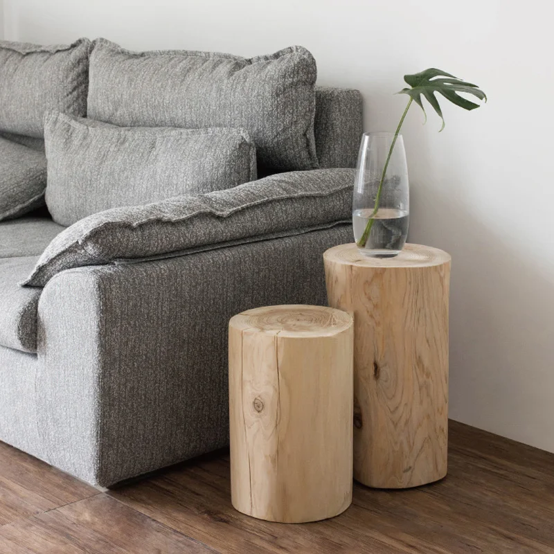 Журнальный столик в минималистичном стиле fir цилиндрический гостиной | Мебель