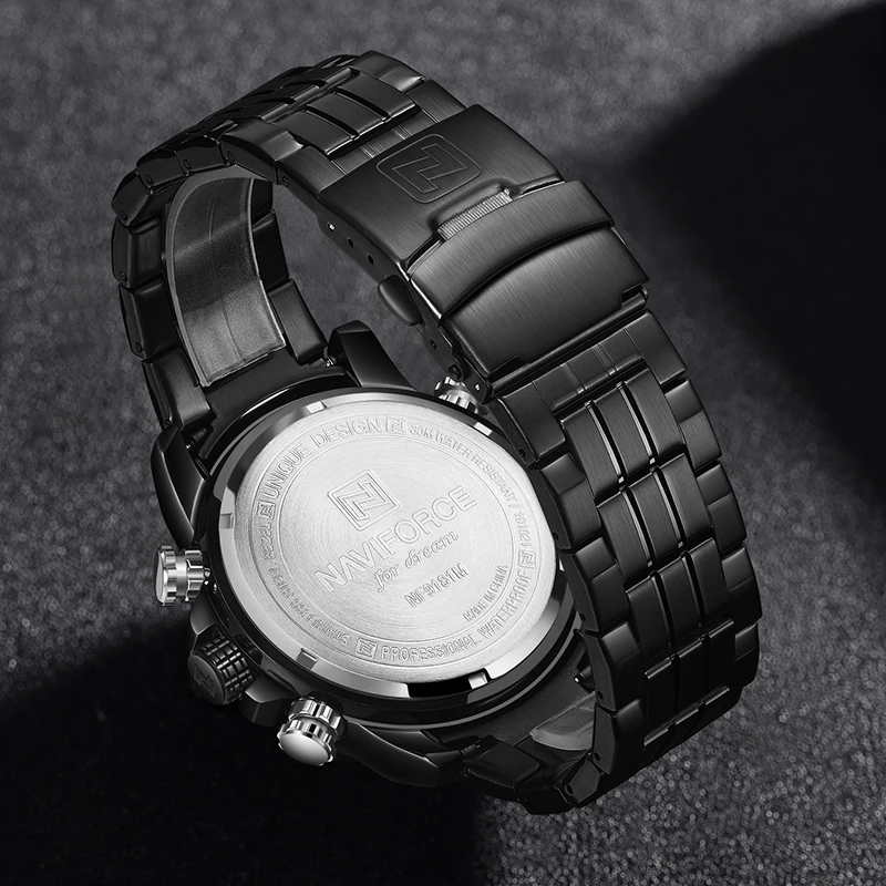 

NAVIFORCE Fashion Watches Mens Analog Digital Military Sports Quartz Wristwatch Waterproof Luxury Clock Male Relogios Masculino