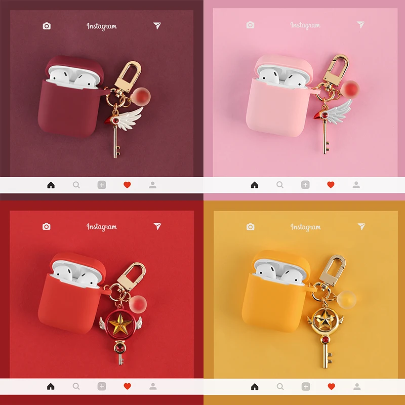 Чехол для телефона Япония милый аниме с мультипликационным рисунком Captor Брелок