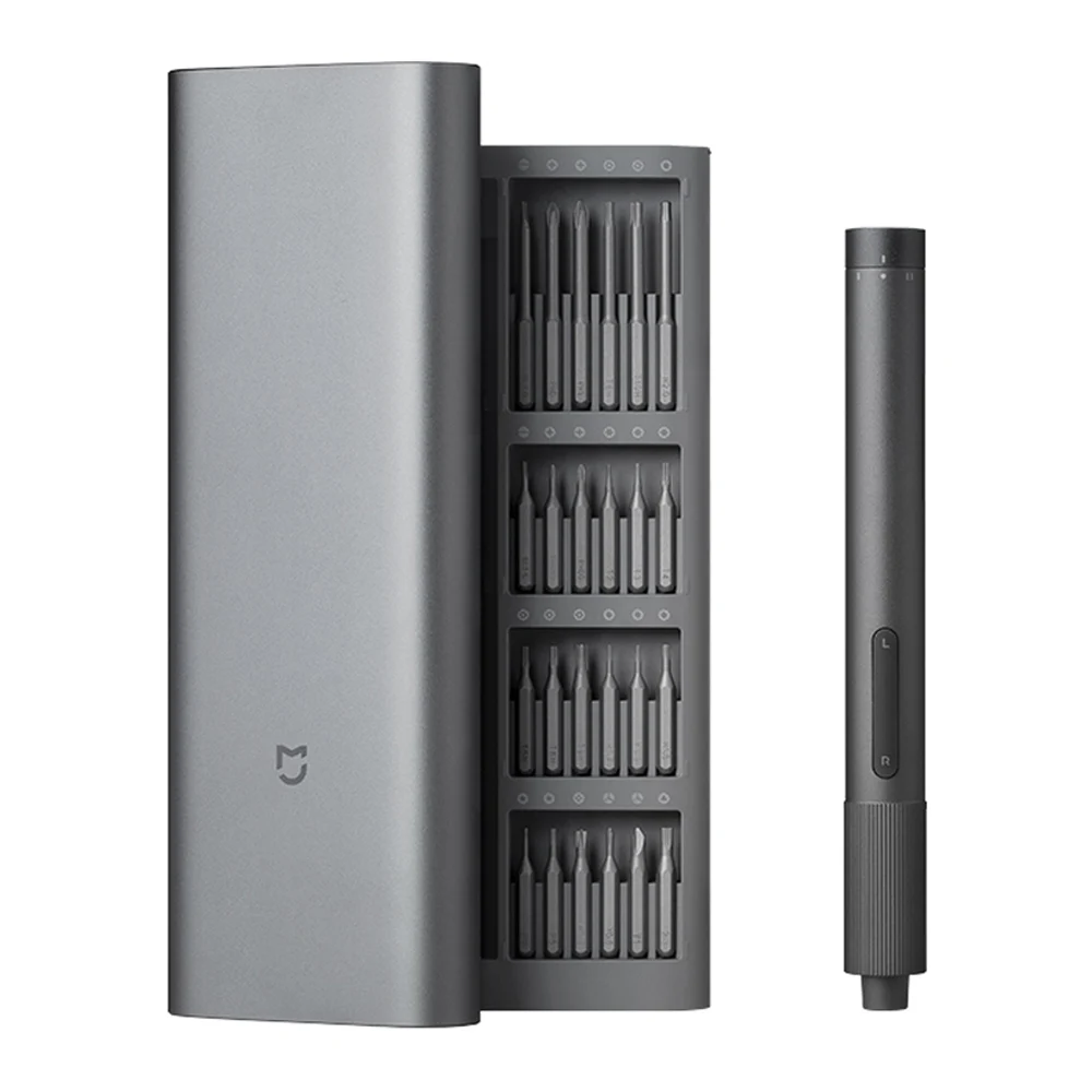 

Оригинальный комплект прецизионных электрических отверток Xiaomi Mijia Type-C, перезаряжаемый магнитный Алюминиевый корпус, 2 режима управления кр...