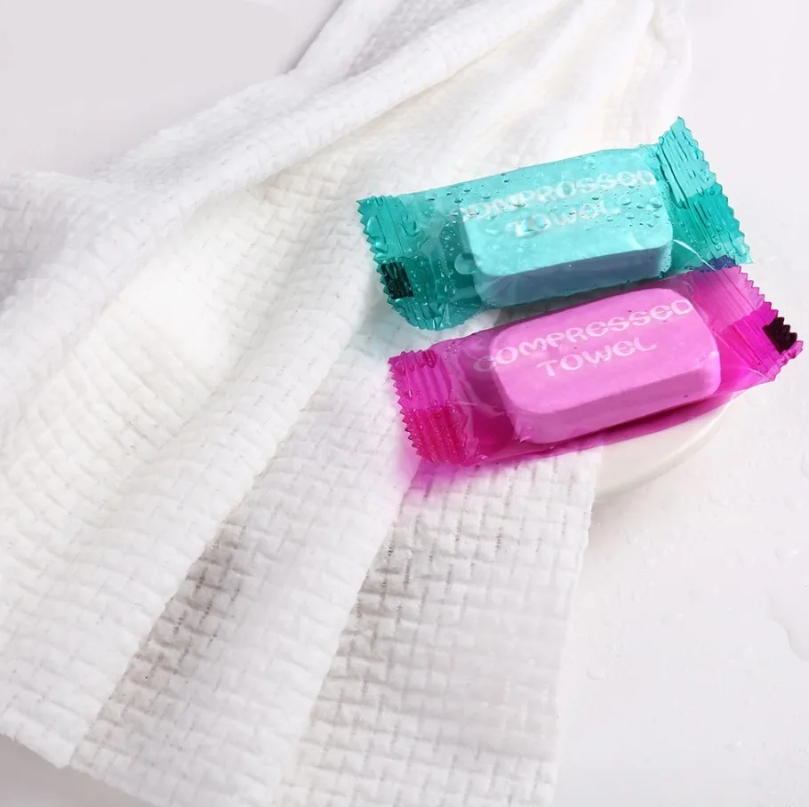 Одноразовое полотенце для путешествий компрессионное монет мочалка деловые