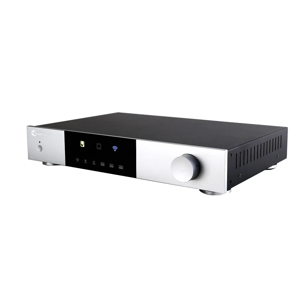 Цифровой медиаплеер AKM4493EQ бархатный звук DMP20 с HDD Bay до 14 ТБ Bluetooth4.1 XLR DSD512 MP3