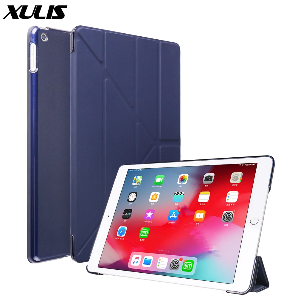 Чехол Funda для iPad 10 2 ультратонкий Магнитный смарт чехол с подставкой Ipad 7th Gen 2019 A2197