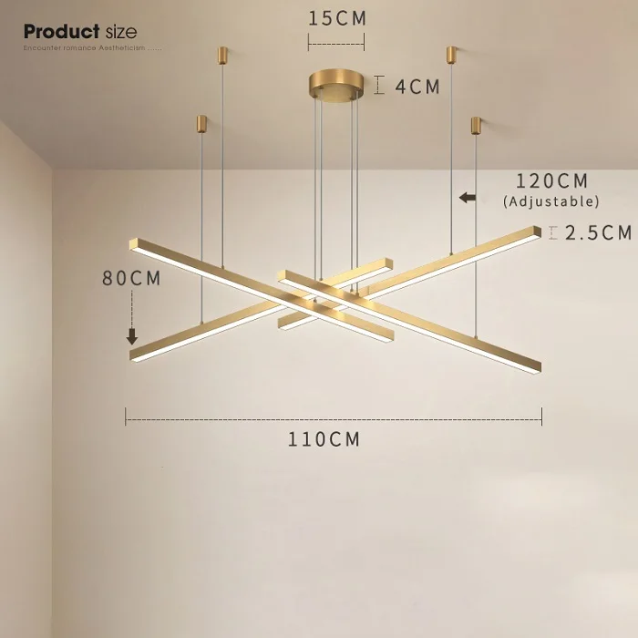 Синий New Modern LED Chandelier Lighting Brief Gold Home Decoration Hanglamp Living Dining Room Light Fixtures Kitchen Island Lamp - Цвет абажура: Синий