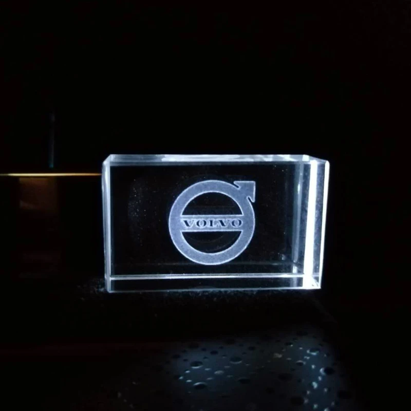 USB флеш-накопитель с логотипом автомобиля и кристаллами 128 ГБ 4 8 16 32 64 2 0 карта