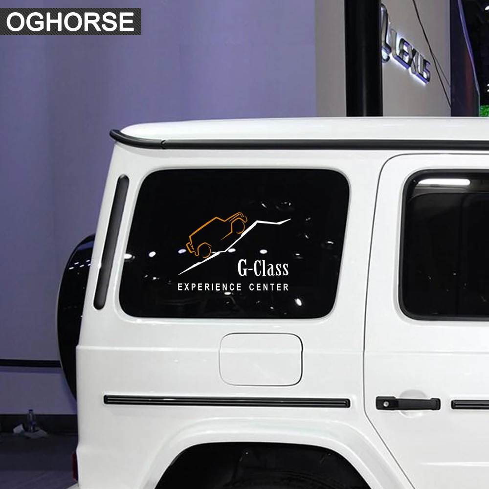 

Светоотражающая наклейка на окно автомобиля, наклейка на кузов для Mercedes Benz G class G63 G65 G500 G400 W463 AMG, аксессуары, 1 шт.