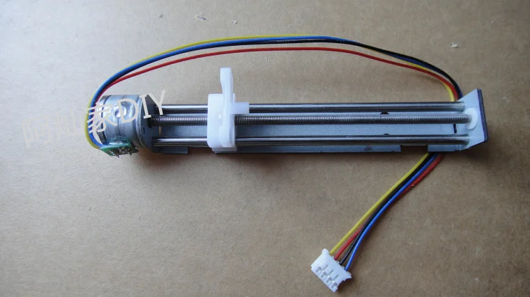 Микро-скользящий шаговый двигатель линейный винт слайдер гайка маленький