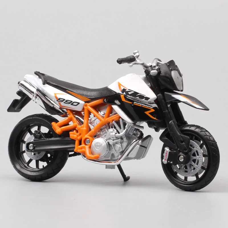 1/18 масштаб Классический Маленький bburago KTM 990 Supermoto R велосипед duke Diecasts& игрушечные транспортные средства Мотоцикл модель маленьких мальчиков thumbnails