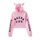 Лидер продаж, свитшоты для игры Gacha Life, Женский пуловер для девушек, кавайный спортивный костюм в стиле Харадзюку, повседневная одежда высокого качества