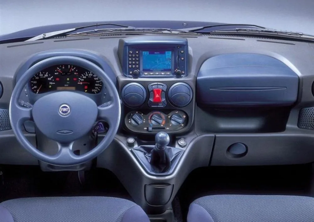 Автомобильная радиоустановка Fascia ДЛЯ 2002 2017 Fiat Doblo комплект для приборной панели