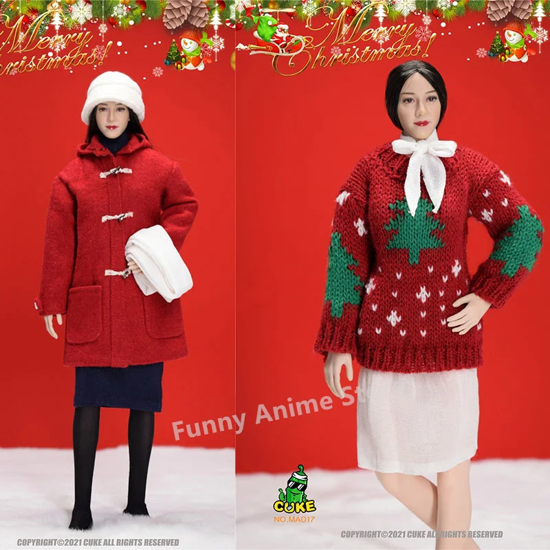 

CUKE TOYS 1/6 MA-017 A/B Merry Christmas Clothes Set Fit 12" Female Action Figure Body