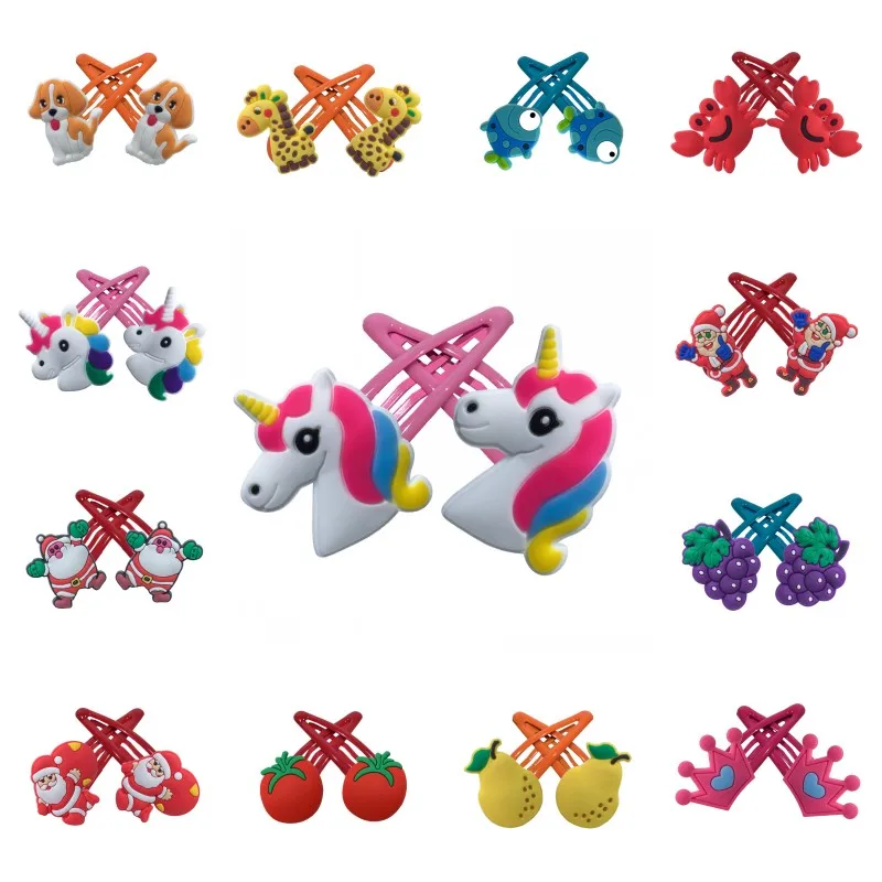 

100Pair Hair clip Kids Scrunchy Hair clip Hair Accessories Girl's Hair Rope