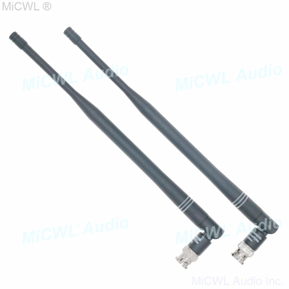 2 шт. винт байонет BNC антенна для Shure ULX SLX UR24D Sennheiser G2 G3 G4 беспроводной приемник |