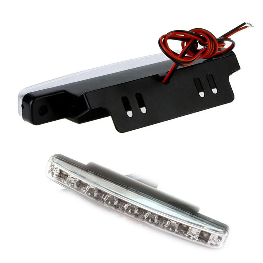 8LED DC 12V автомобиль Грузовик Авто универсальные дневные ходовые светильник DRL