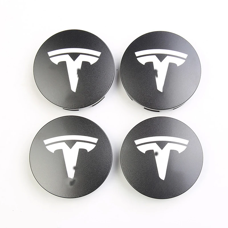 Модификация 4 шт. подходит для Tesla model3 крышка колеса Модификация аксессуары украшения - Название цвета: White