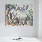 Постер Paul Cezanne в скандинавском стиле, Картина на холсте, постеры, принты, Мраморная Настенная картина, декоративные картины, Современное украшение для дома