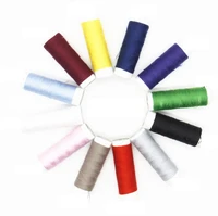 household hand sewing thread colorful 10 meters small thread board polyester hand sewing thread high quality buttons sewing