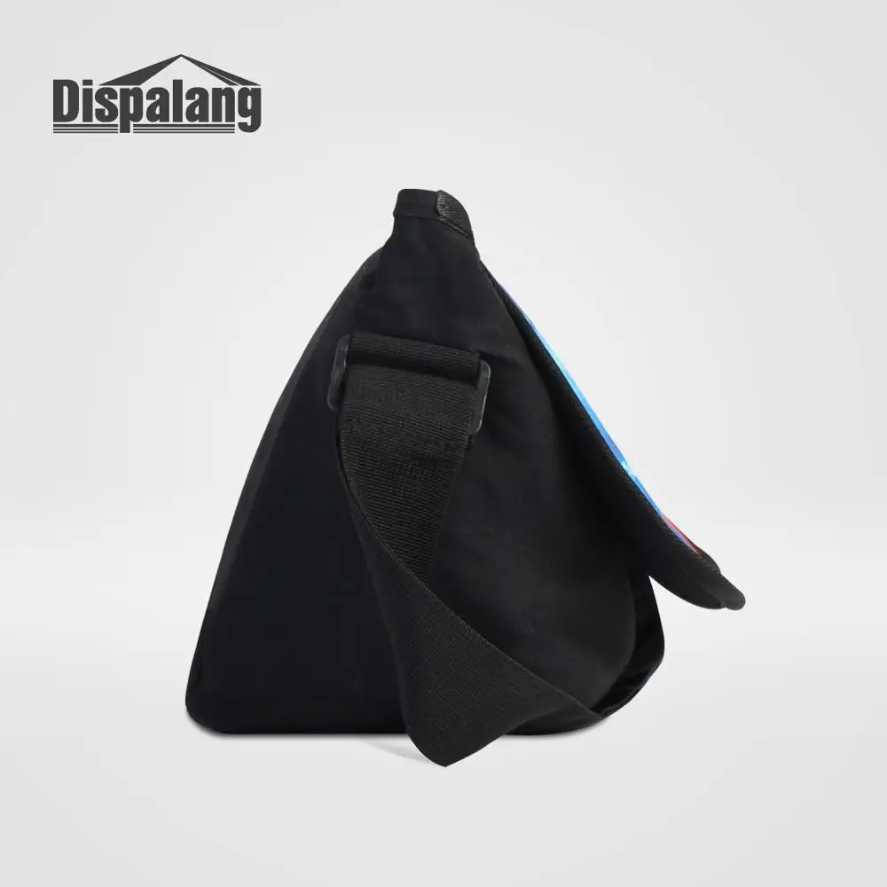 Dispalang Матрешка кукла красная Русская принт откидной карман большая сумка