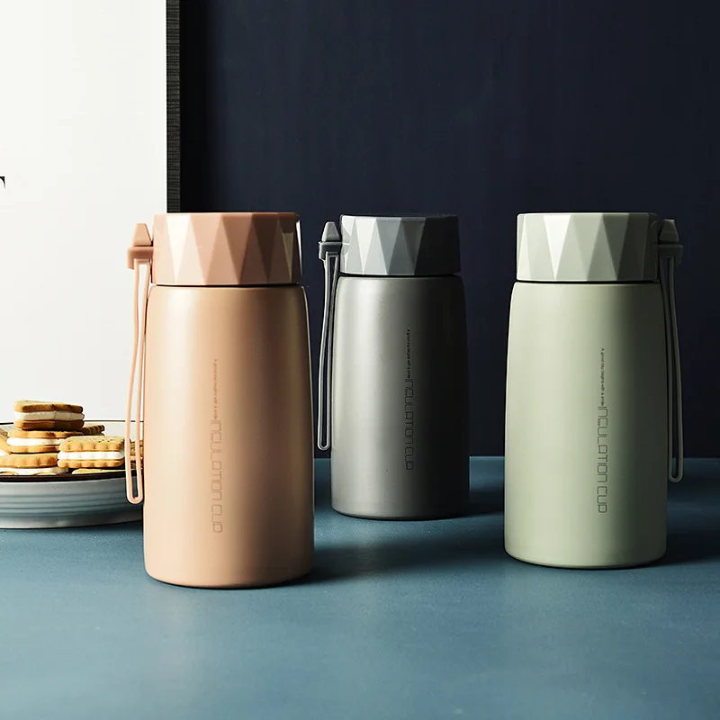 300 мл модная вакуумная фляжка из нержавеющей стали креативный портативный