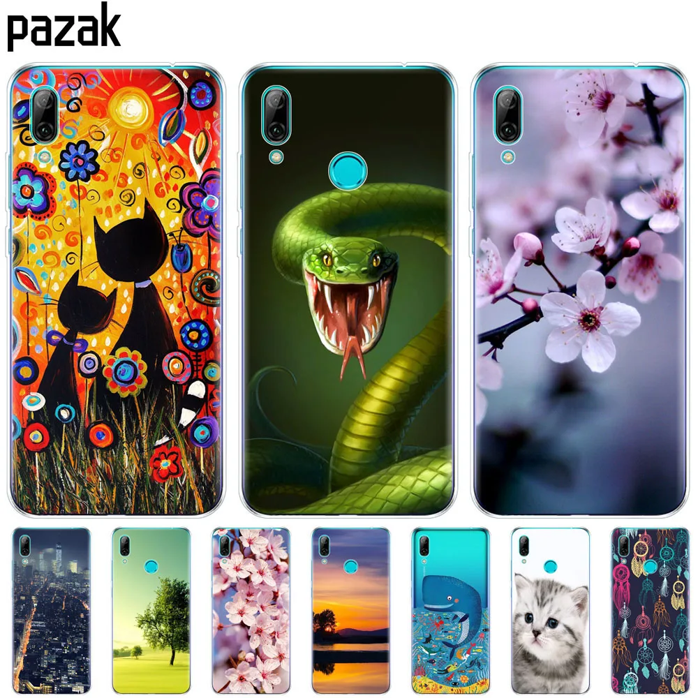 Чехол для Huawei Y7 2019 чехол y7 pro силиконовый из ТПУ мягкий телефона на Y7Prime Prime