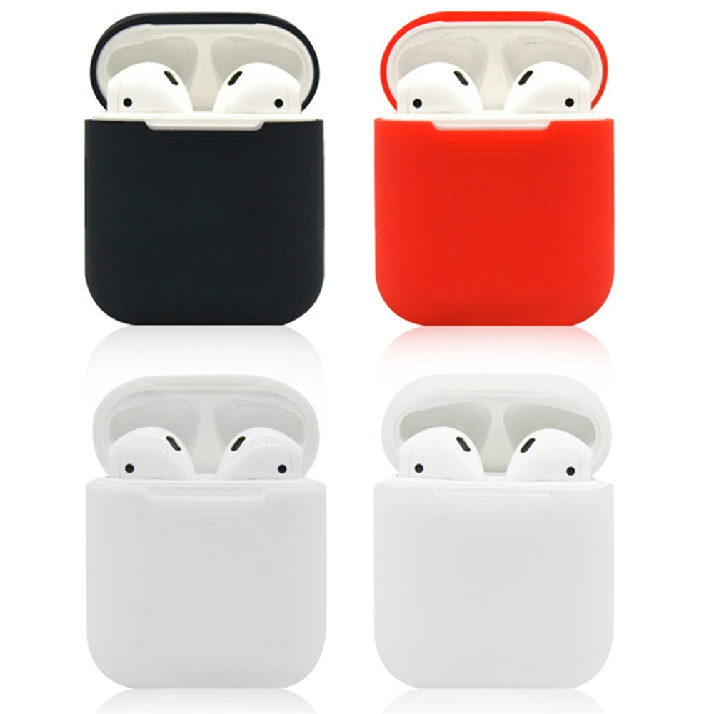 50 шт. Мягкий силиконовый чехол для Airpods аксессуары защитный Ультратонкий