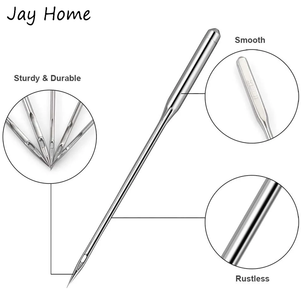 10/50Pcs Sewing Machine Needles 65/9 75/11 90/14 100/16 110/18 Universal Needle Regular Point for Home | Дом и сад