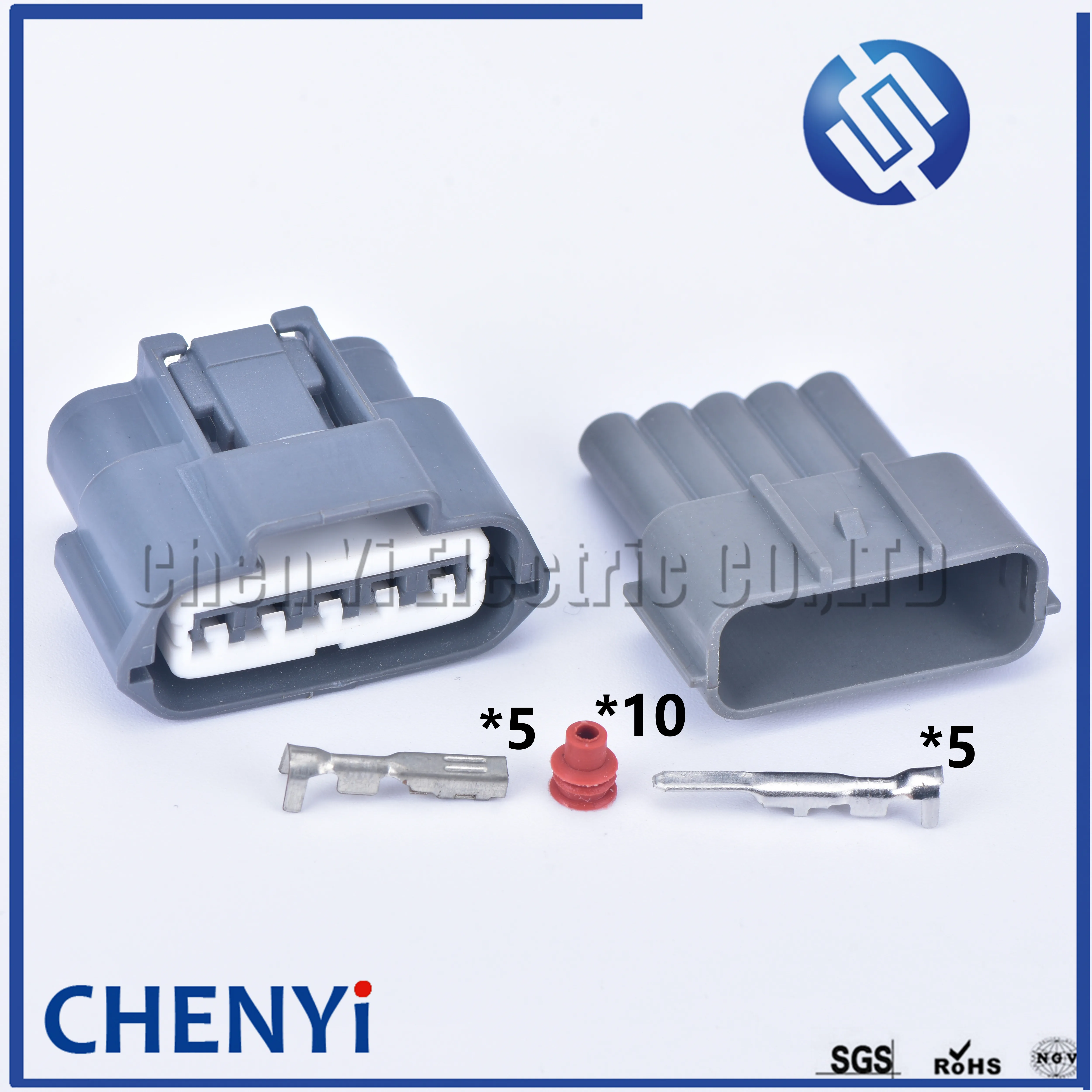 5 контактный штекер гнездо герметичный Автомобильный Электрический спиральный
