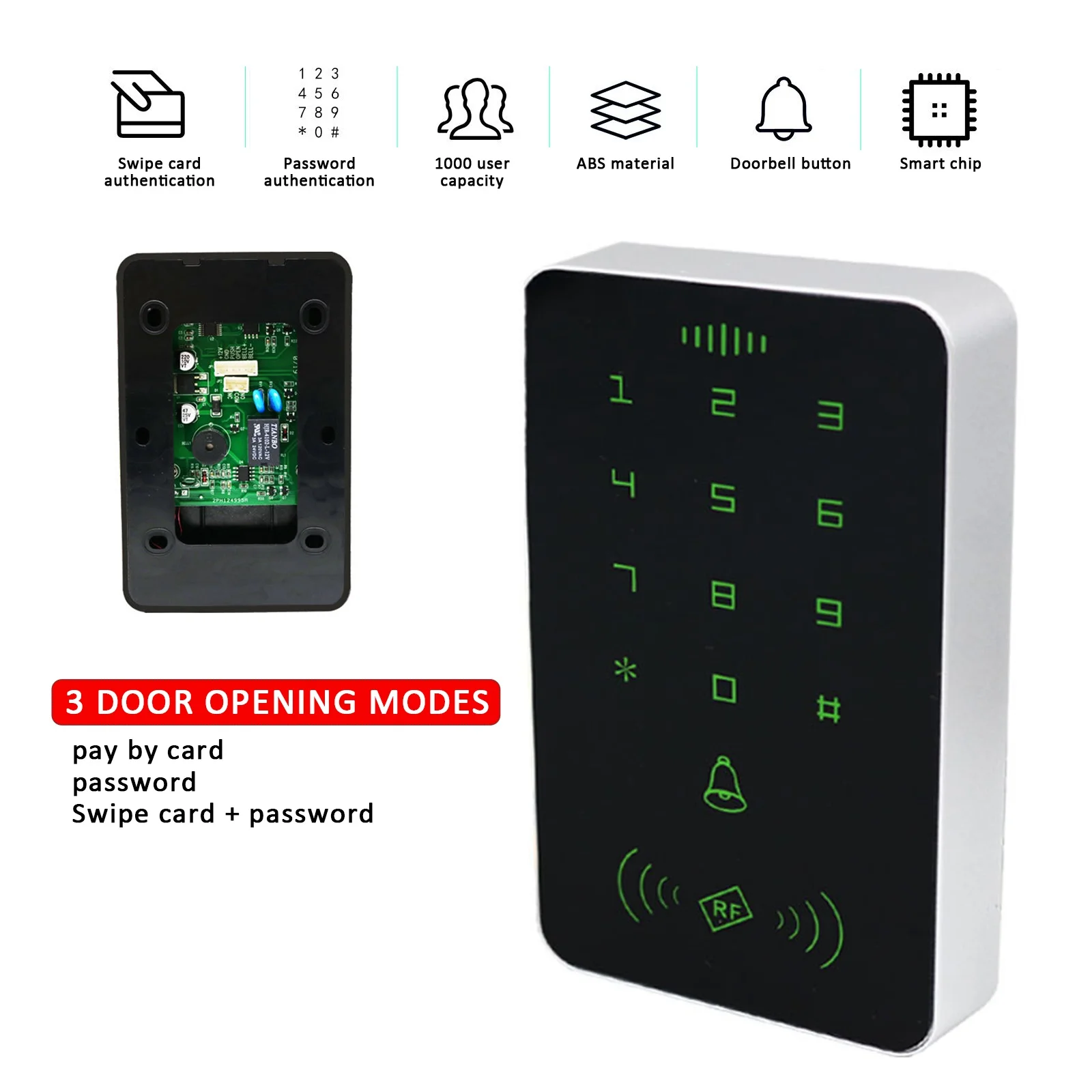 

Автономный RFID-считыватель доступа к двери, устройство контроля доступа K2